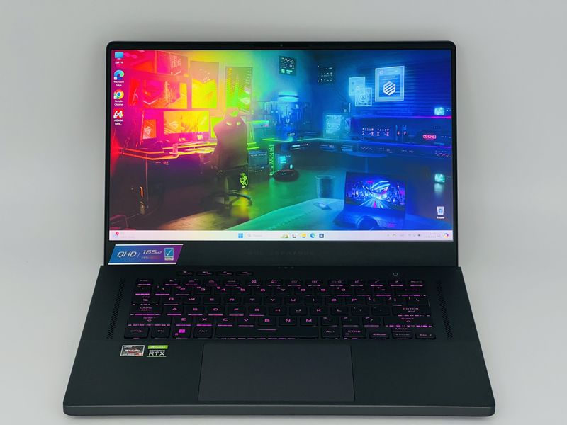 БУ ігровий ноутбук Asus ROG Zephyrus G15 / 15 IPS 165 Hz 2560x1440 / AMD Ryzen 9 6900HS / RAM 24 GB / SSD 512 GB / NVIDIA GeForce RTX 3060 SH24051061 фото від Pixel