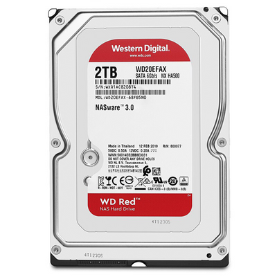 Накопичувач HDD Western Digital 2TB Red 2048GB (WD20EFRX) hdd2000WDRed фото